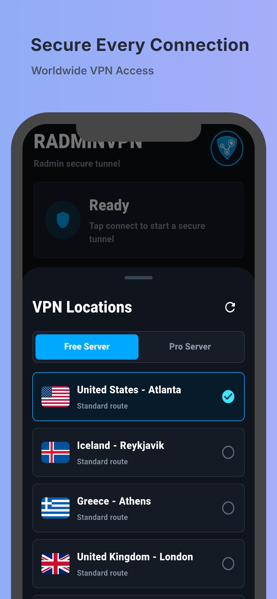 Radmin скриншот
