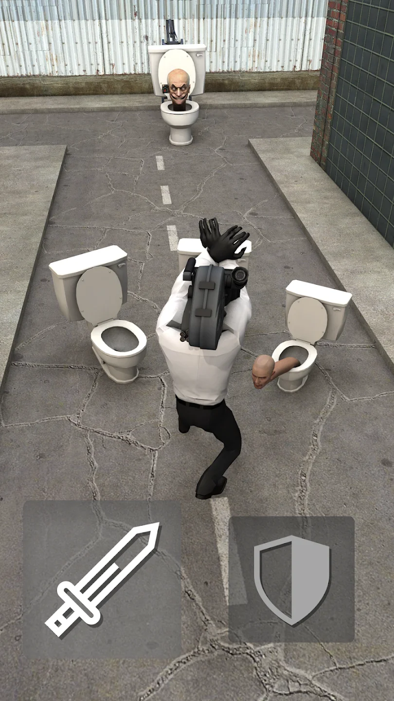 Toilet Fight скриншот